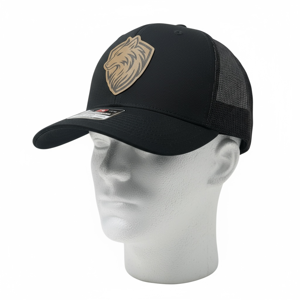 Emblem Snap Back Trucker Cap