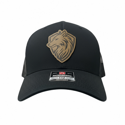 Emblem Snap Back Trucker Cap
